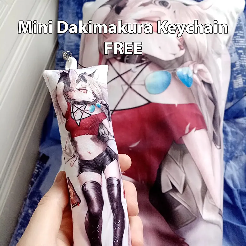 Mini Dakimakura Keychain Free