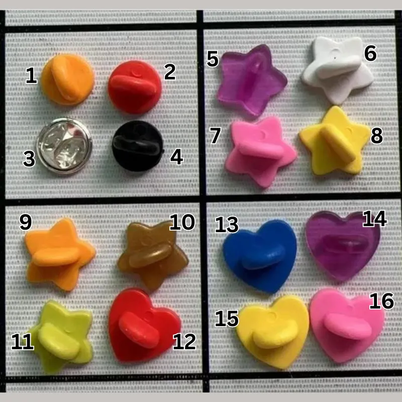 Custom Clear Acrylic Pins 4 Custom Acrylic Pin Accessories - Otaku Gift Store