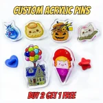 Custom Acrylic Pins - Otaku Gift Store