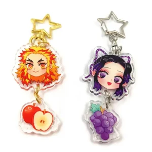 Custom Linked Acrylic Keychain Sample 8