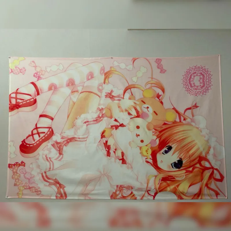 Custom Wall Tapestry Sample 1 - Otaku Gift Store