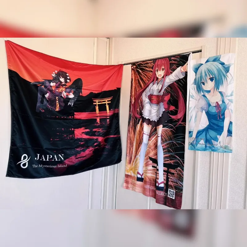 Custom Wall Tapestry Sample 22 - Otaku Gift Store