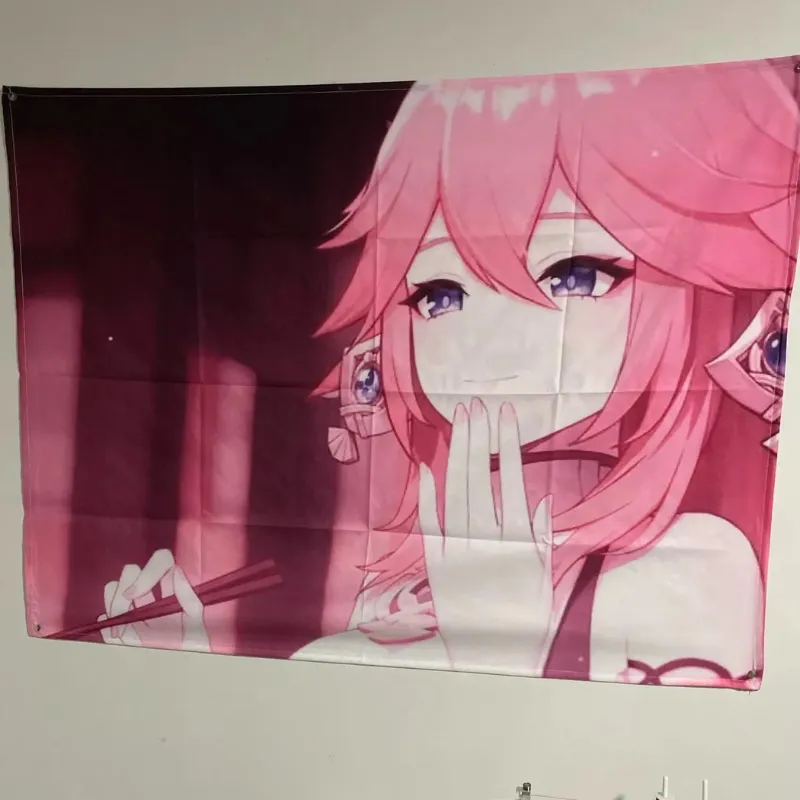 Custom Wall Tapestry Sample 6 - Otaku Gift Store