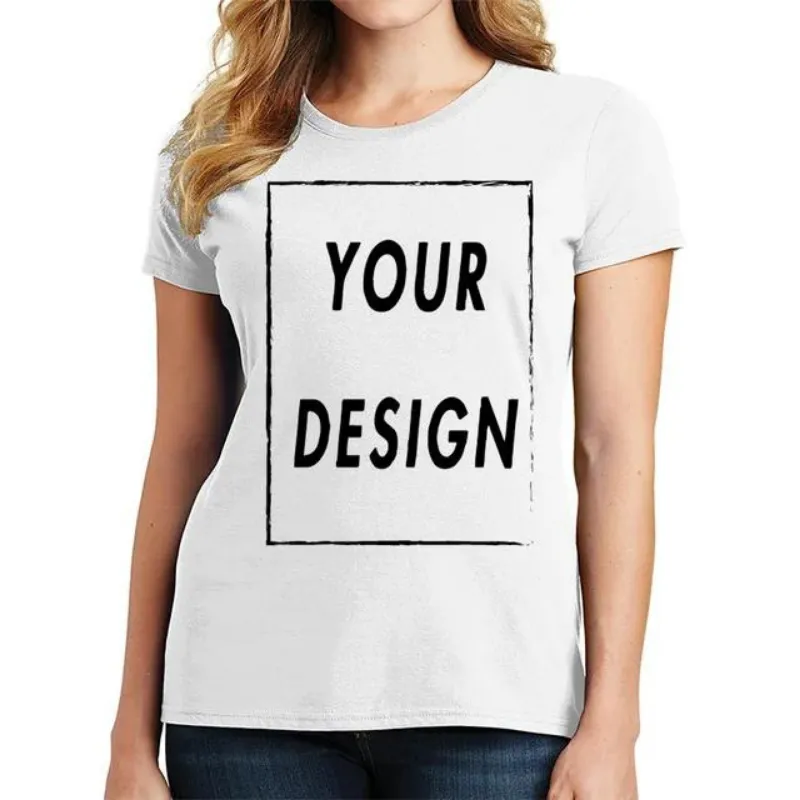 Custom White Tshirt Sample Women - Otaku Gift Store