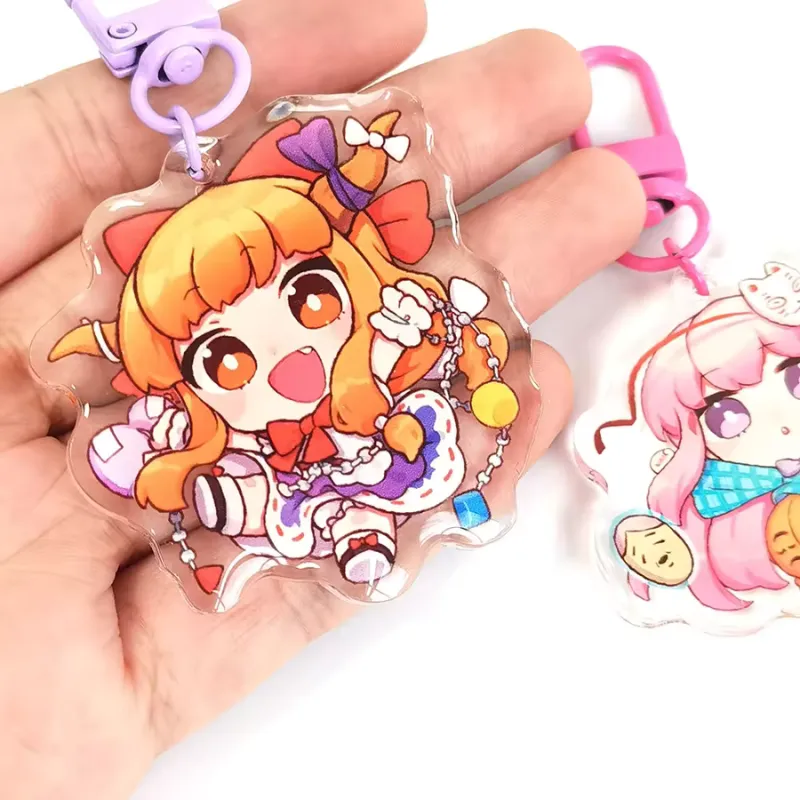 Custom Acrylic Epoxy Keychain Sample 1 Otaku Gift Store