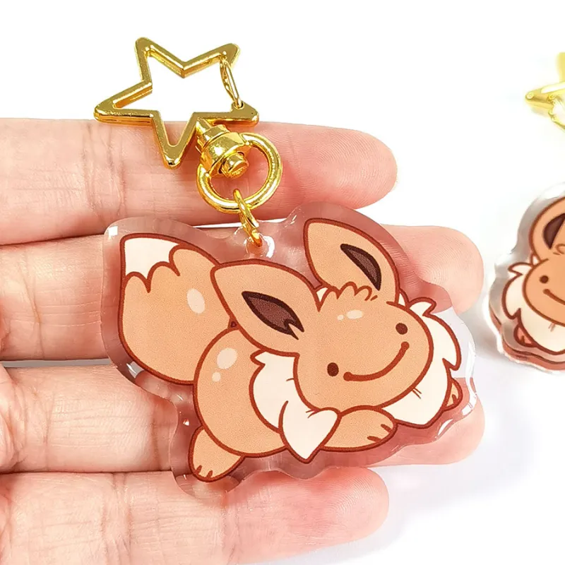 Custom Acrylic Epoxy Keychain Sample 4 Otaku Gift Store