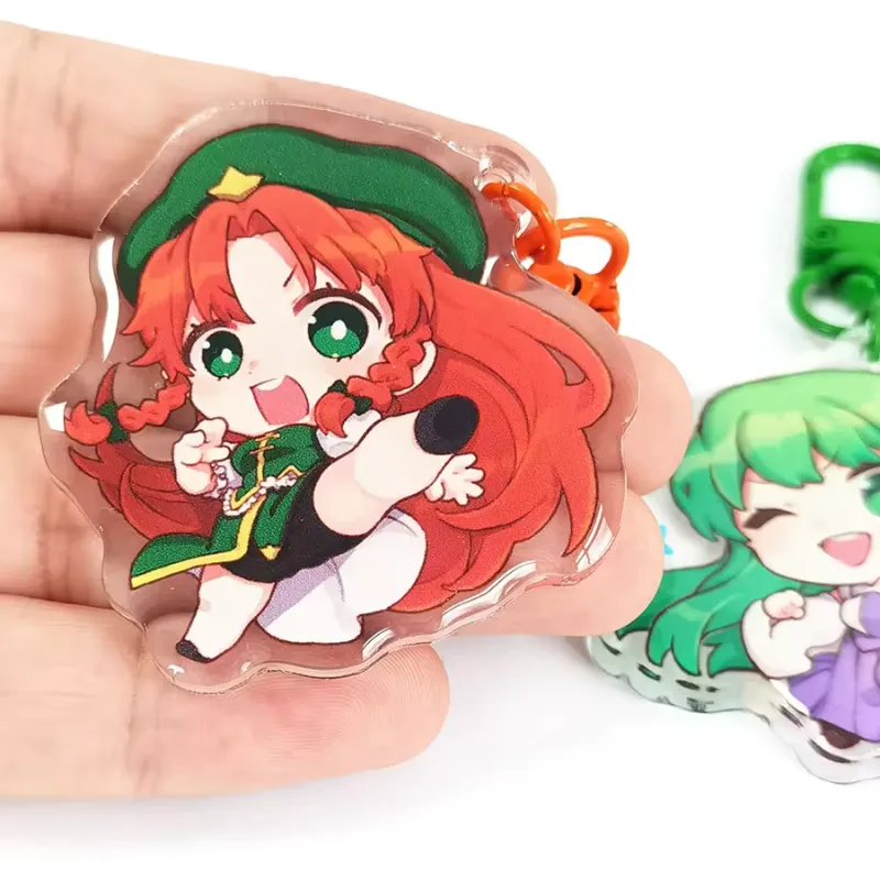 Custom Acrylic Epoxy Keychain Sample 6 Otaku Gift Store
