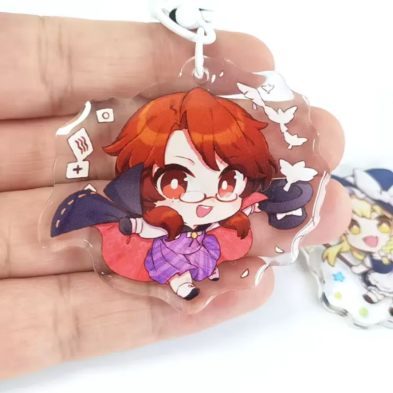 Custom Acrylic Epoxy Keychain Sample 9 Otaku Gift Store