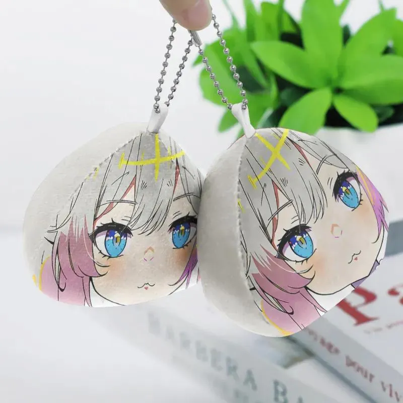 Custom Manjuu Plush Keychain Sample 1 - Otaku Gift Store