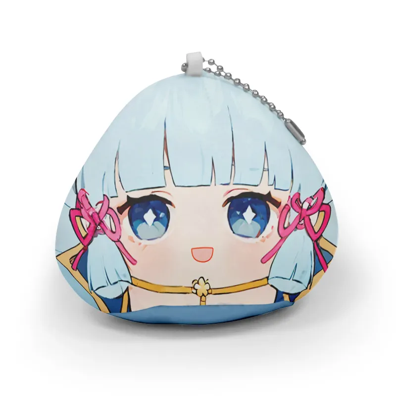 Custom Manjuu Plush Keychain Sample 10 - Otaku Gift Store