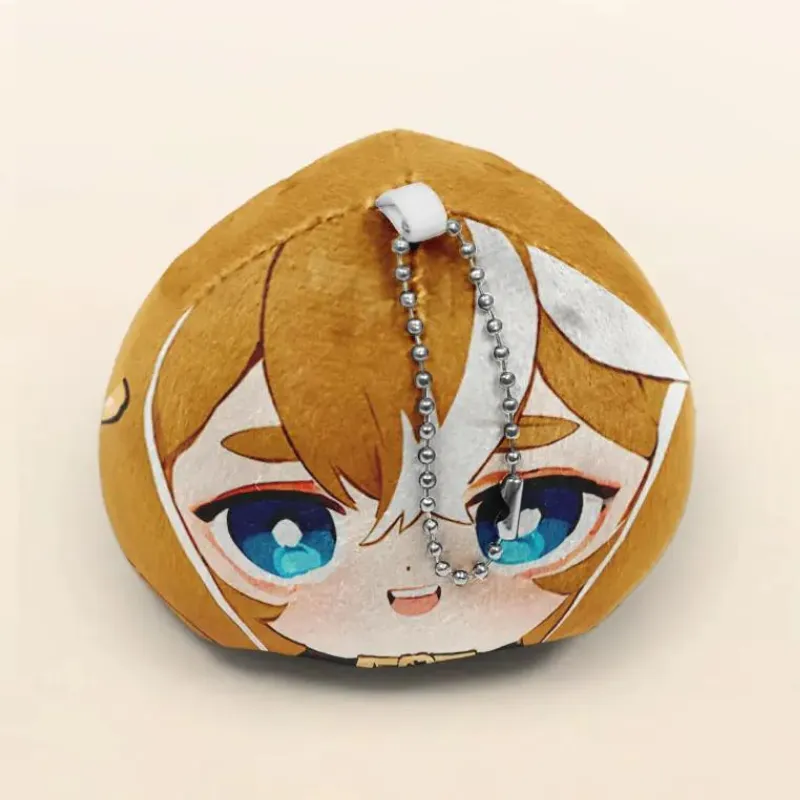 Custom Manjuu Plush Keychain 3 Custom Manjuu Plush Keychain Sample 3 - Otaku Gift Store