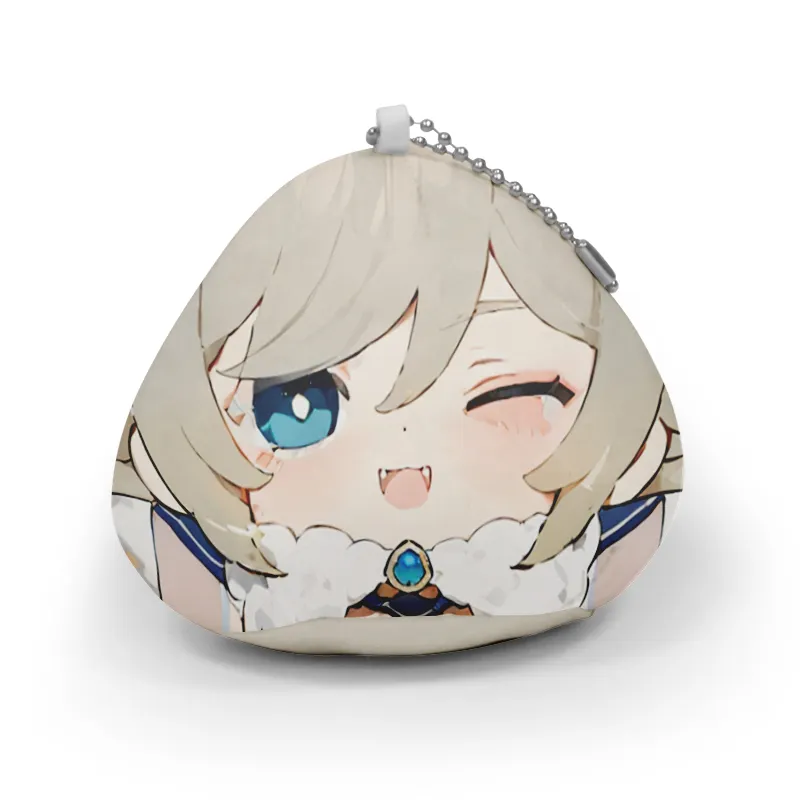 Custom Manjuu Plush Keychain Sample 6 - Otaku Gift Store