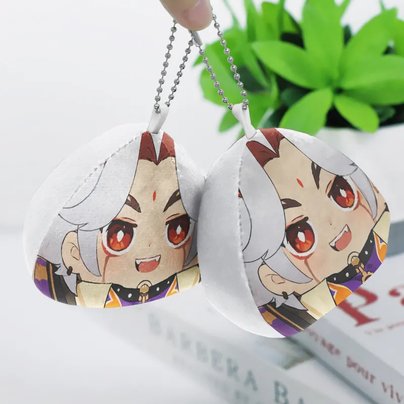 Custom Manjuu Plush Keychain Sample 9 - Otaku Gift Store