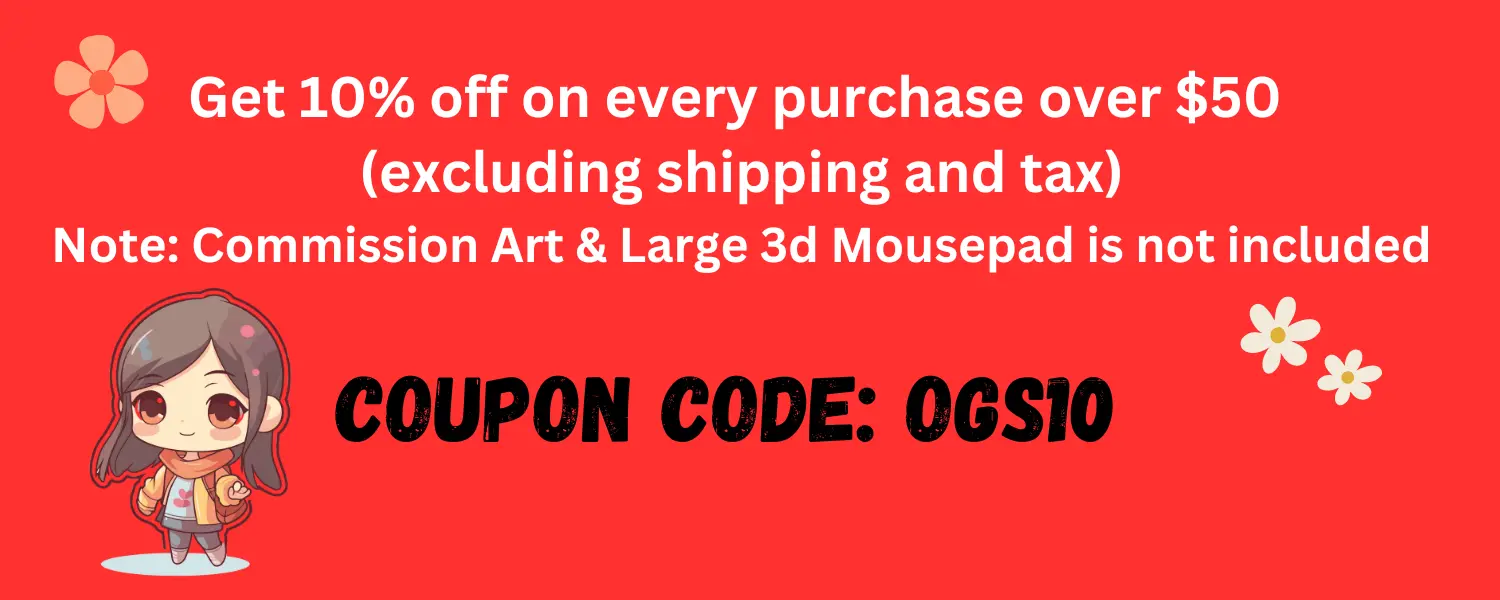 Otaku Gift Store Coupon Code Banner