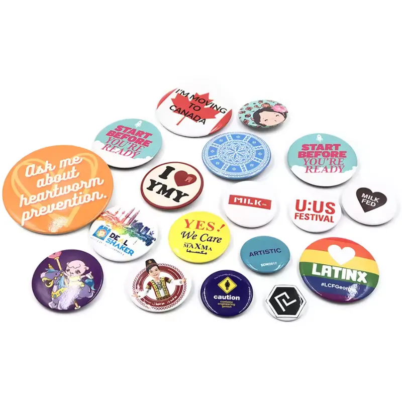 Custom Pin Buttons sample 16 Otaku Gift Store