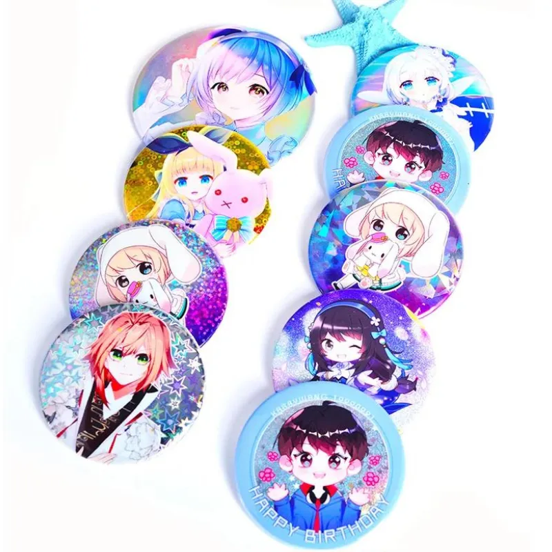 Custom Pin Buttons sample 2 - Otaku Gift Store