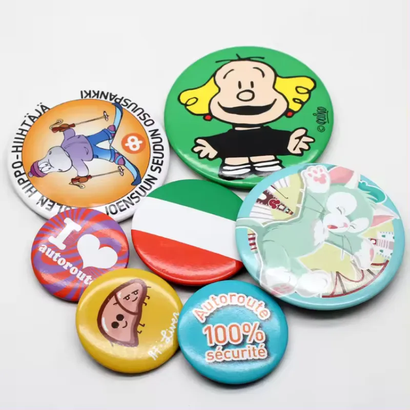 Custom Pin Buttons sample 20 Otaku Gift Store