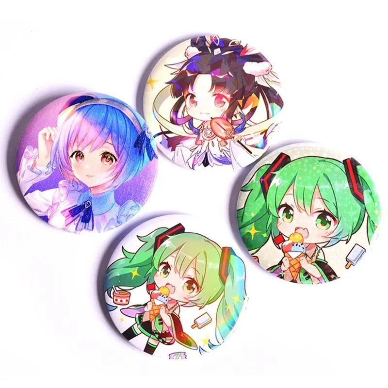 Custom Pin Buttons sample 3 - Otaku Gift Store