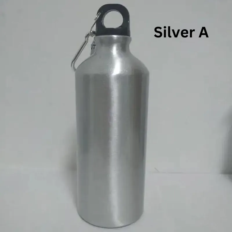 Custom Sports Bottle Silver A Otaku Gift Store